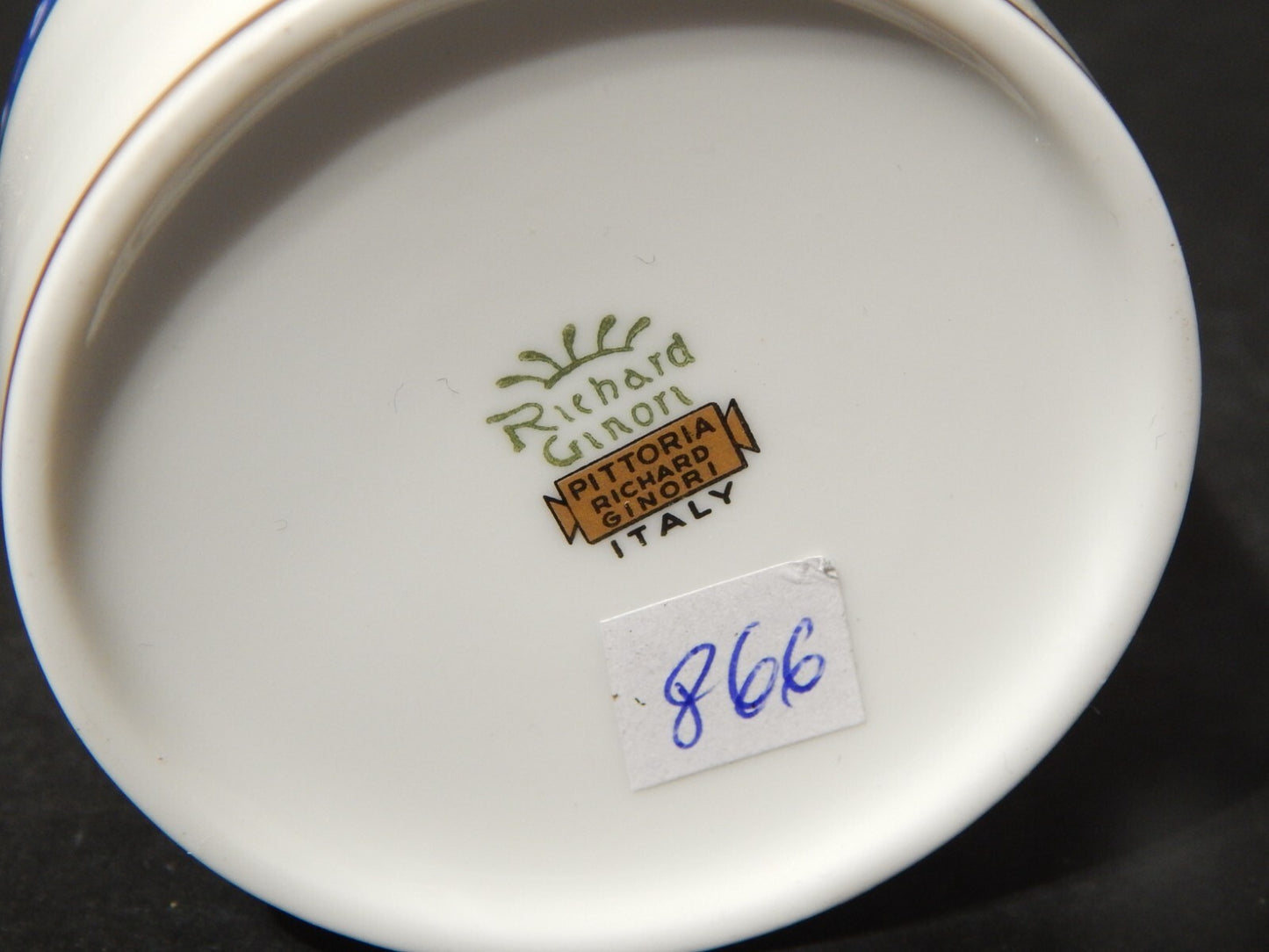 PREZIOSA RICHARD GINORI PITTORIA CIOTOLA ZUCCHERIERA PORCELLANA GARDEN ROSE