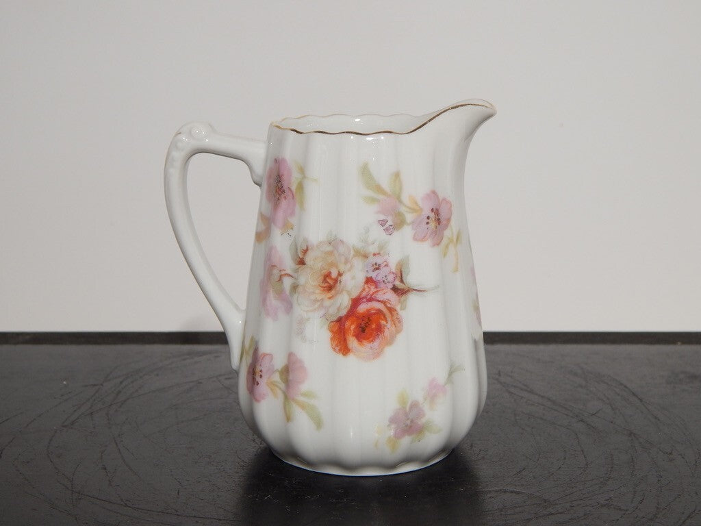 ANTICO SERVIZIO CAFFÈ PORCELLANA BIANCA DECORO FLOREALE BAVARIA SELTMANN WEIDEN