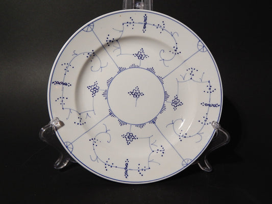 ANTICO FINE '800 PIATTO PIANO PORCELLANA VILLEROY&BOCH DRESDEN SAXONY