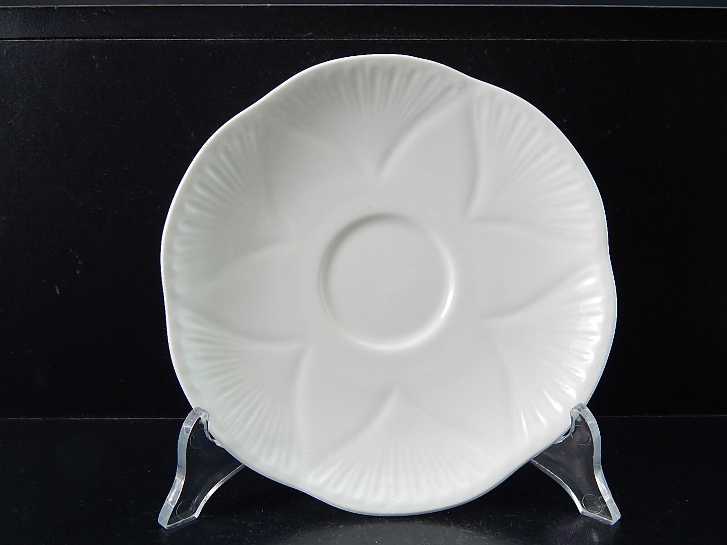 ANTICA PORCELLANA BIANCA TAZZA TE' FINE BONE CHINA SHELLEY MADE IN ENGLAND ##