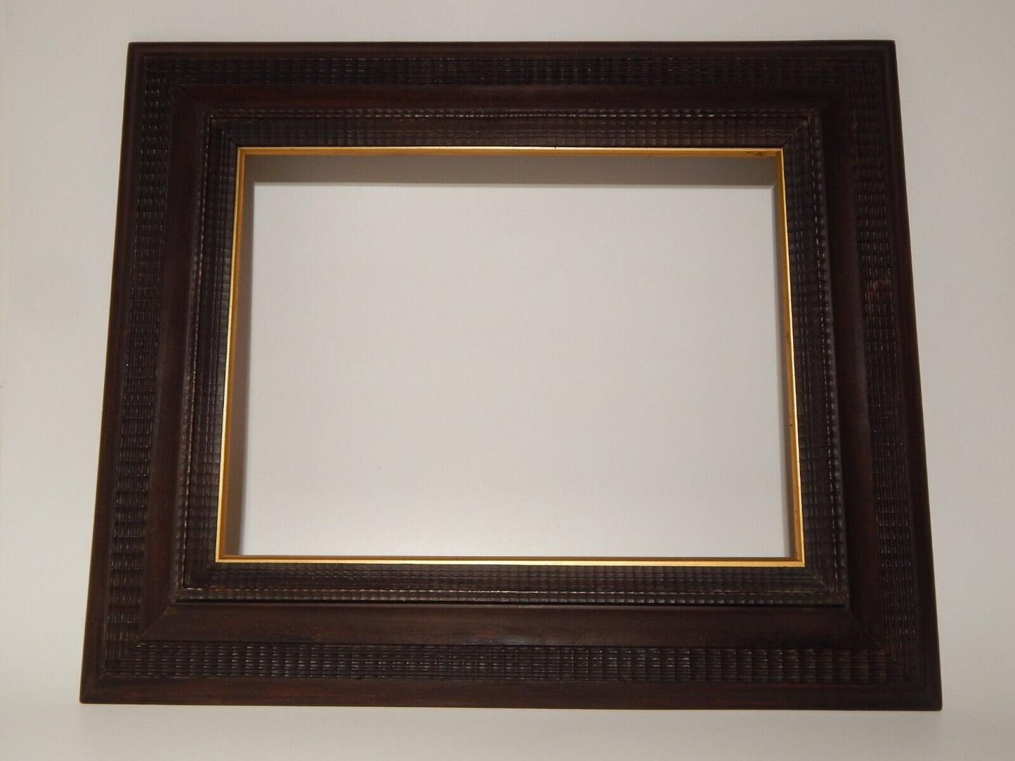 ARREDAMENTO ANTICA IMPORTANTE CORNICE IN LEGNO GHIOSCE' PERIODO ART DECO