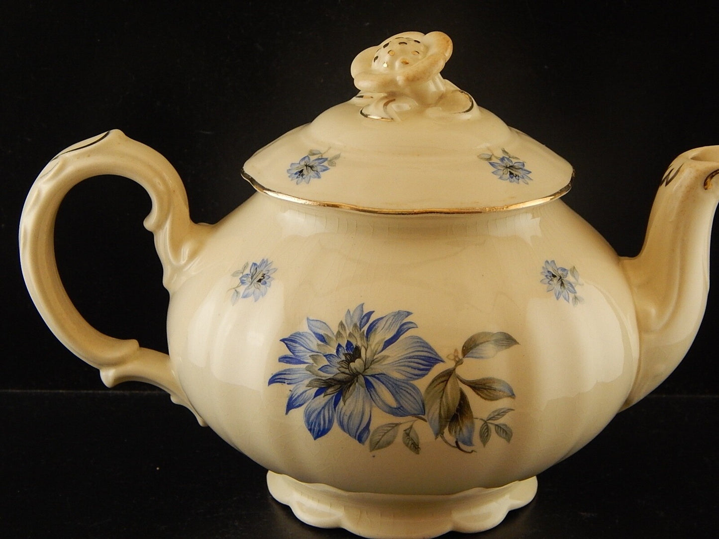 ANTICA ANNI 40 RARA TEIERA PORCELLANA RORSTRAND ANNABELL PORCELAIN TEA POT