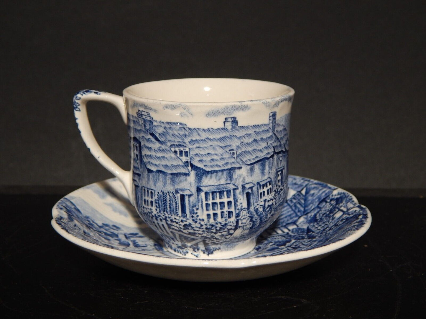 ANTICA TAZZINA CAFFE' SEMI PORCELLANA JOHNSON BROS OLDE ENGLISH COUNTRYSIDE 1355