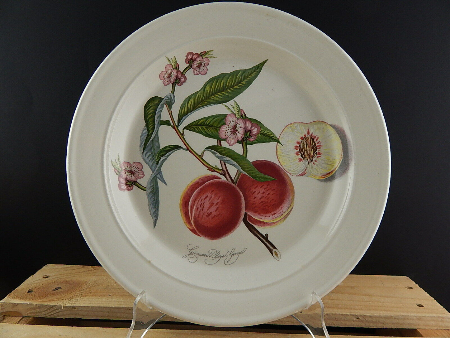 VINTAGE PORTMEIRION PIATTO DA PORTATA VASSOIO CERAMICA THE GODDESS OF FRUIT