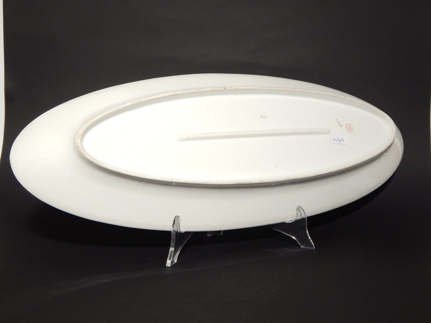 ANTICA PREZIOSA RARA PESCIERA VASSOIO PORCELLANA GINORI LIBERTY