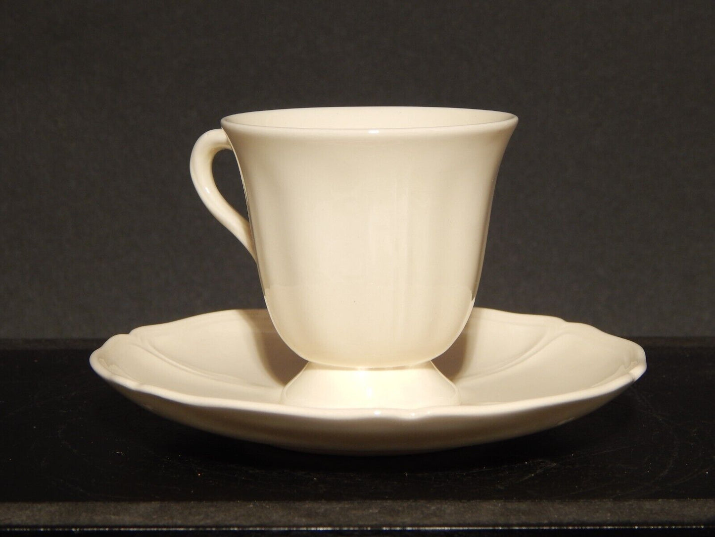 VINTAGE CERAMICA WEDGWOOD ETRURIA BARLASTON QUEENS SHAPE SET 6 DEMI TAZZE