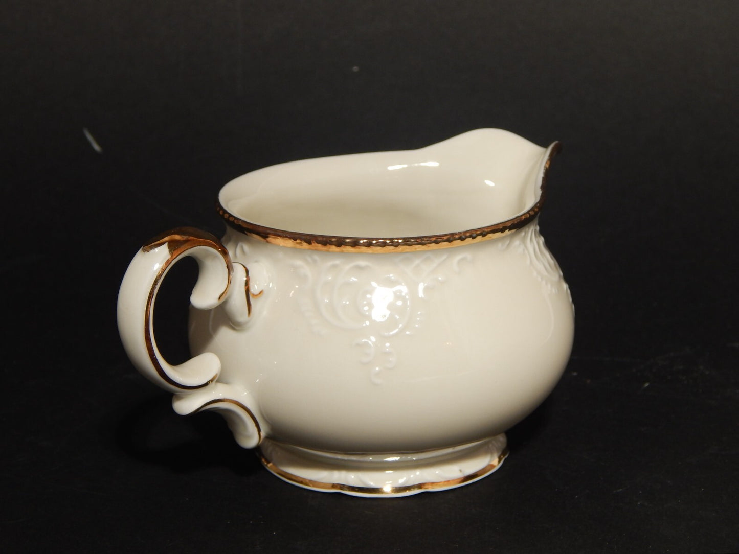 PREZIOSA LATTIERA BRICCO IN PORCELLANA ZEH SCHERZER BAVARIA STILE ROCAILLE