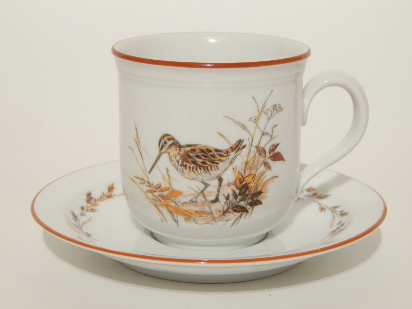 VINTAGE TAZZA TE' CAFFE' PORCELLANA SELTMANN WEIDEN IMERCO MADS STAGE BECCACCIA