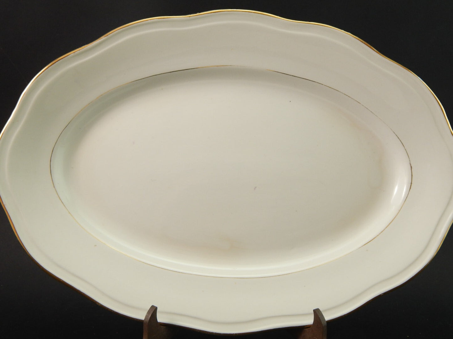 ANTICO ART DECO VASSOIO SOCIETA' CERAMICA ITALIANA LAVENO VERBANUM STONE