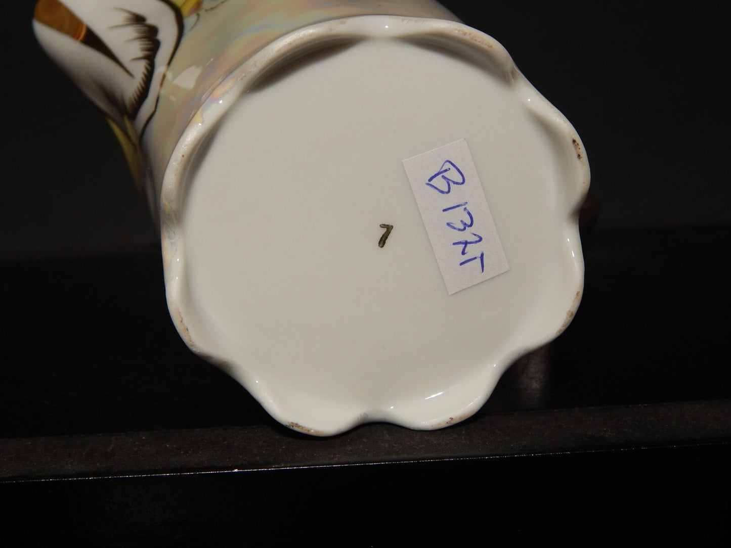 ANTICA PREZIOSA LIBERTY LATTIERA BRICCO PORCELLANA DECORATA A MANO PRIMO 900