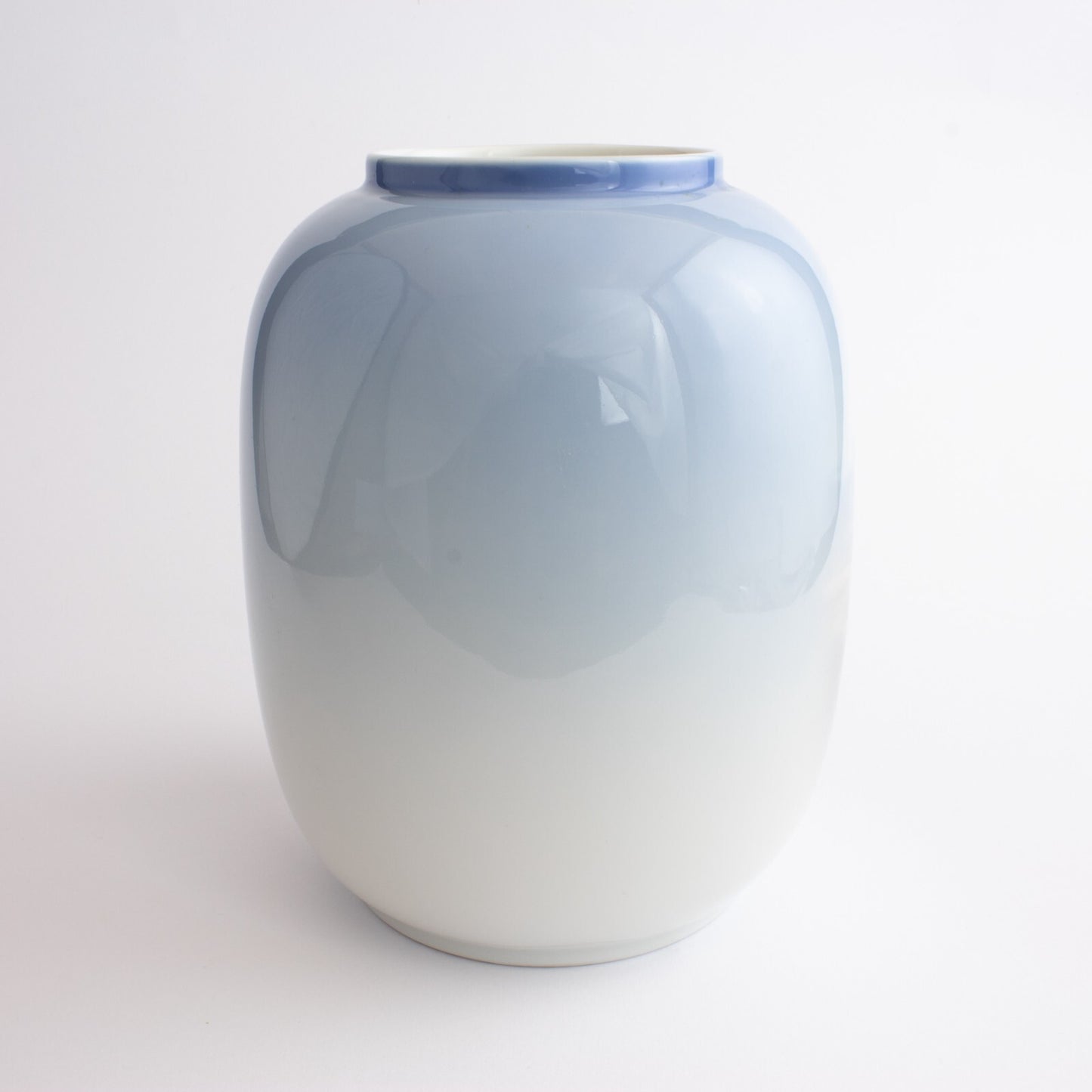 VASO PORCELLANA LYNGBY COPENHAGEN "Mulino di Campagna" VINTAGE HANDPAINTED