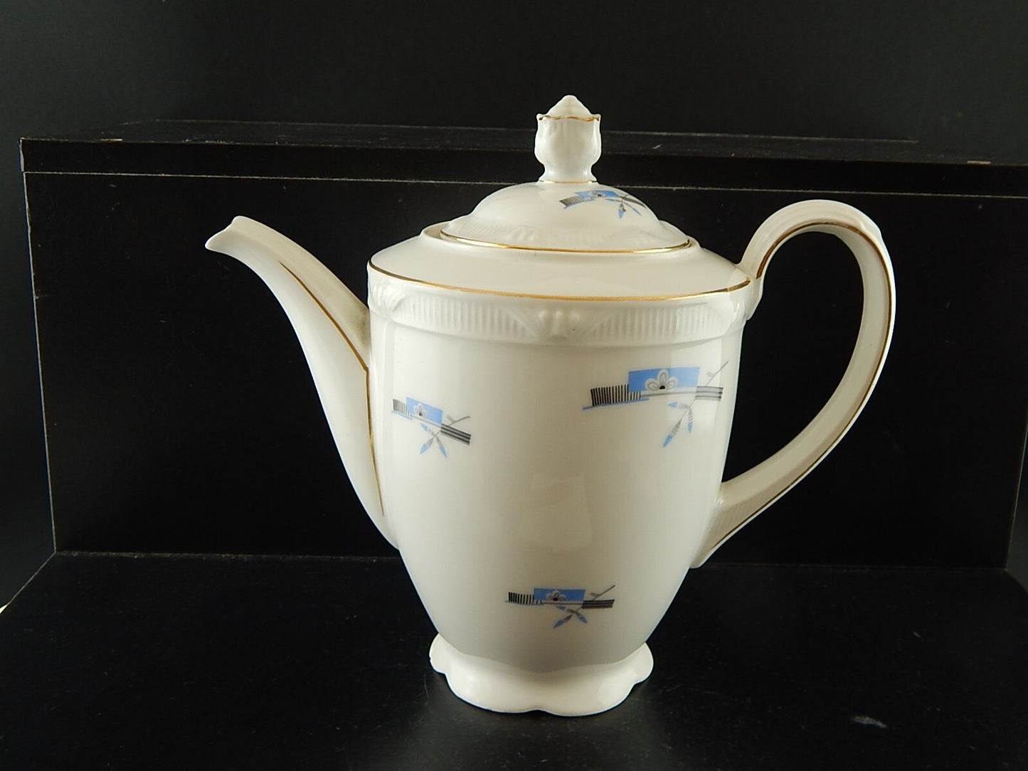 PREZIOSO ANTICO ART DECO SERVIZIO TE' PORCELLANA ZEH SCHERZER BAVARIA