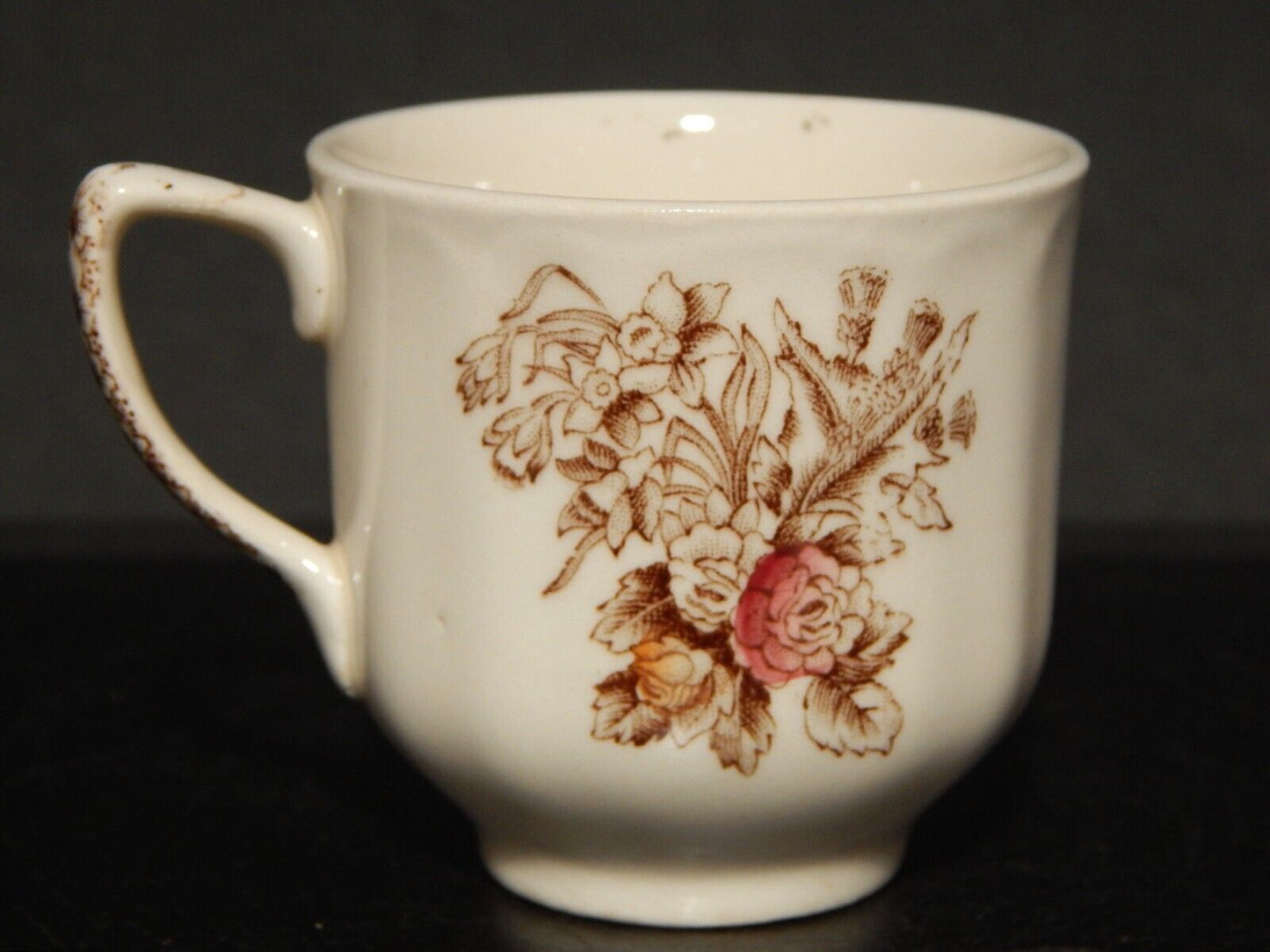 RETRO' TAZZINA CAFFE' PORCELLANA JOHNSON BROS ROYAL HOMES OF BRITAIN