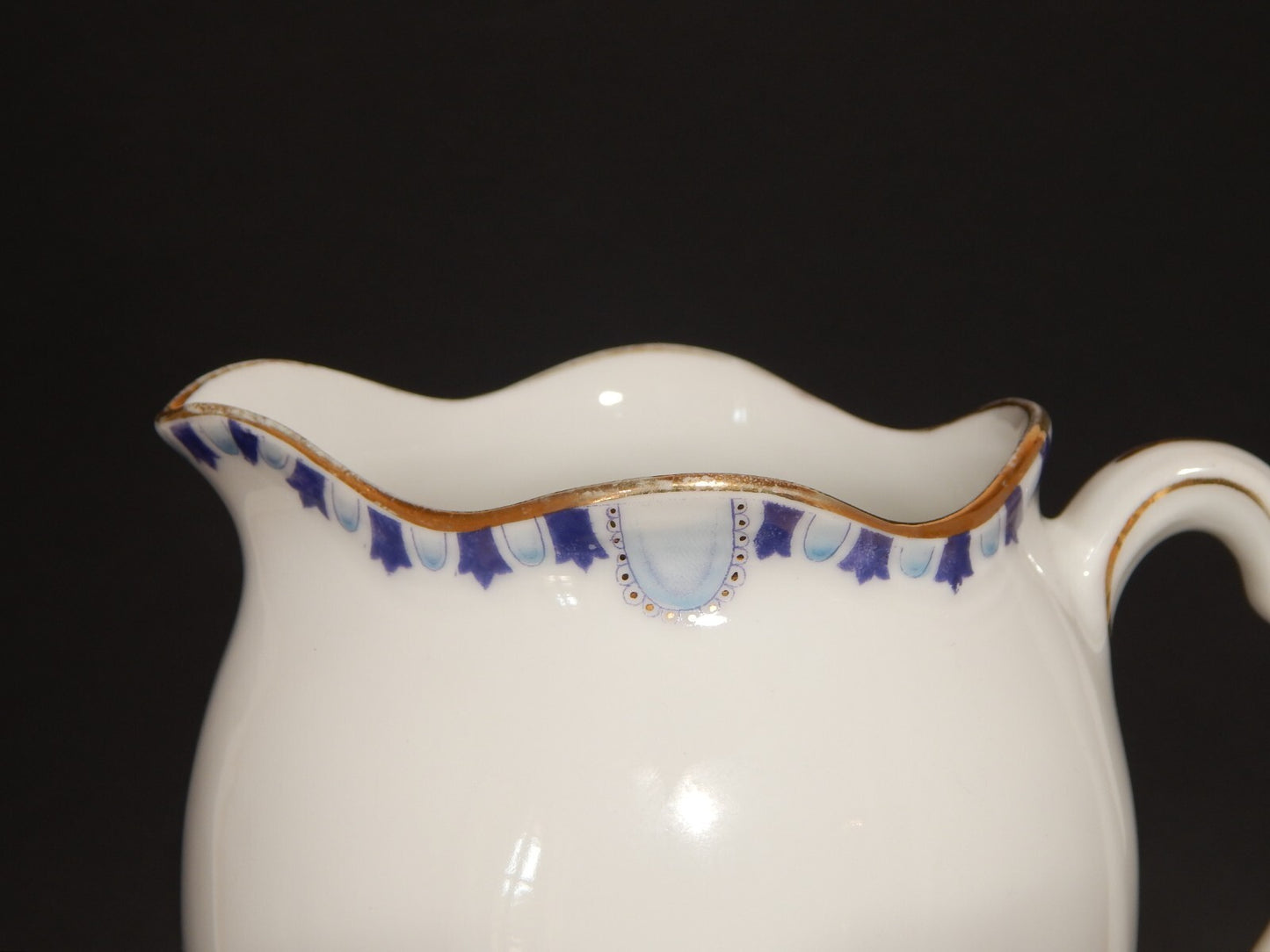 ANTICA LIBERTY 1910 PREZIOSA CARAFFA BROCCA PORCELLANA J.Z.& CO PRE-ROSENTHAL #