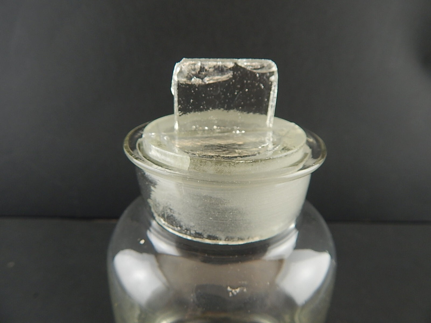 ANTICO VASO ALBARELLO VETRO SOFFIATO ALTARE FARMACIA DROGHERIA A148