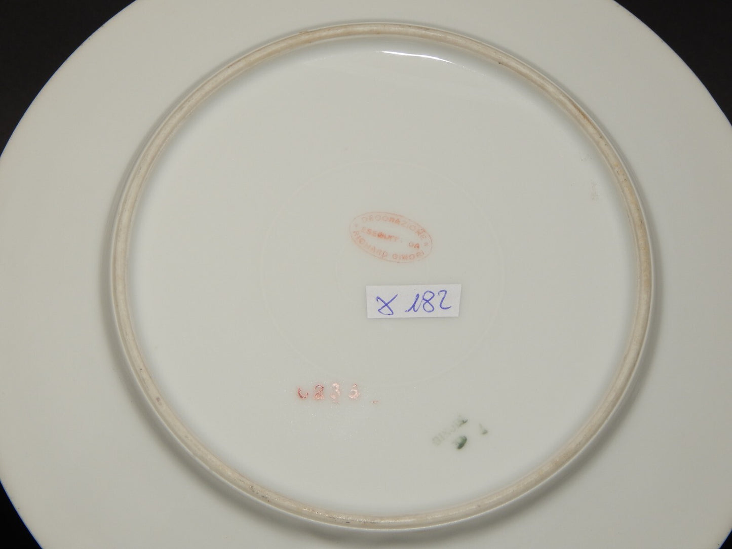 ANTICO PREZIOSO RARO SERVIZIO TAVOLA PIATTI PORCELLANA GINORI LIBERTY 24 PEZZI