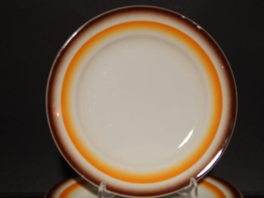 ART DECO FUTURISTA SET 4 PIATTI PIANI CERAMICA GALVANI PORDENONE SIMONETTO