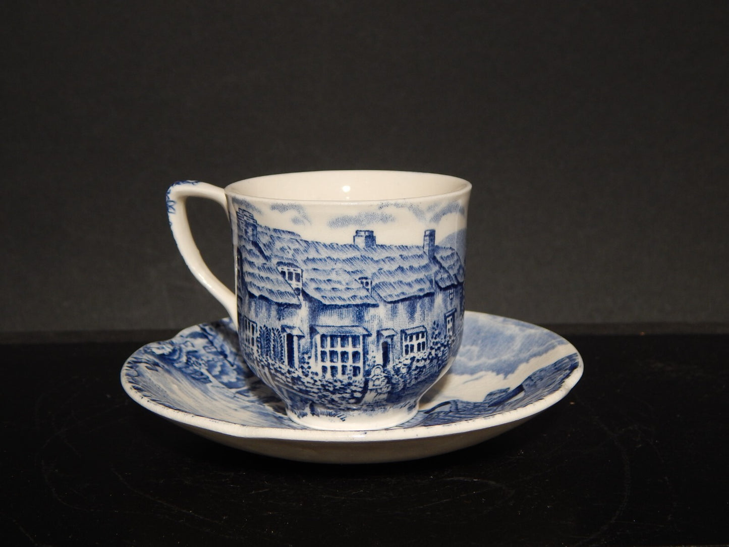 ANTICA TAZZINA CAFFE' SEMI PORCELLANA JOHNSON BROS OLDE ENGLISH COUNTRYSIDE 1353