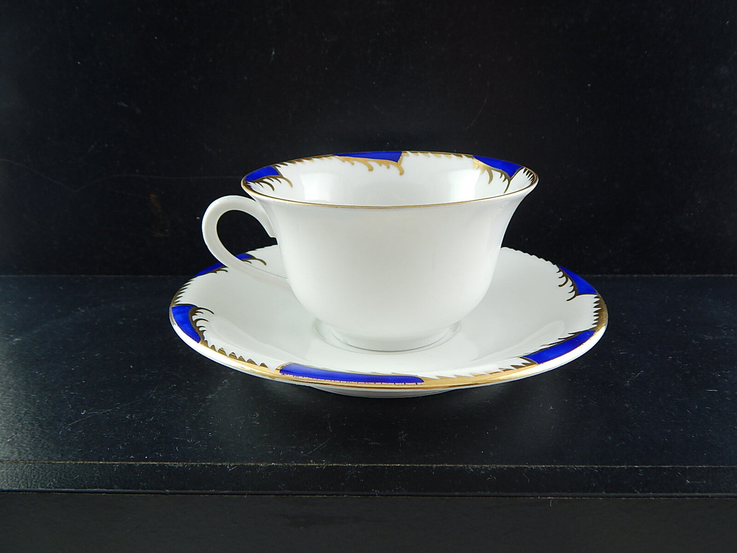 ANTICO RARO PREZIOSO SERVIZIO TÈ PORCELLANA WÜRTTEMBERG BAUER & PFEIFFER 1904-34