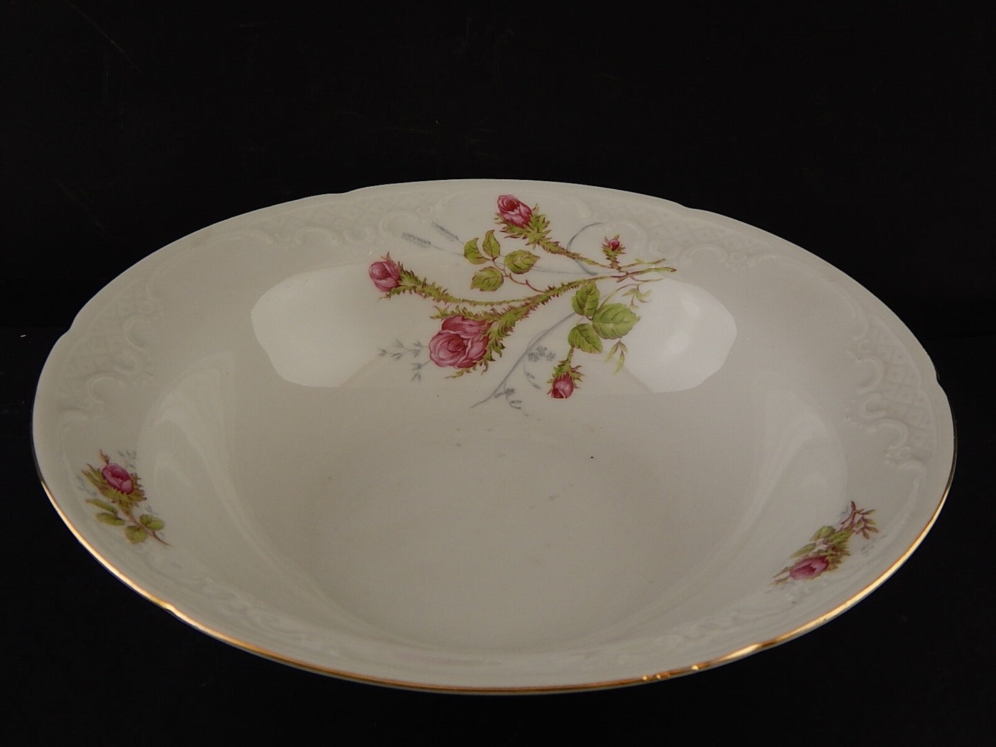 ROCAILLE RETRO' WINTERLING BAVARIA INSALATIERA FRUTTIERA PORCELLANA ROSA CANINA