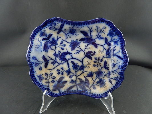 ANTICO PRIMO 800 VASSOIO PORCELLANA VILLEROY&BOCH DECORO BLUE FLOW FASAN W&B 648