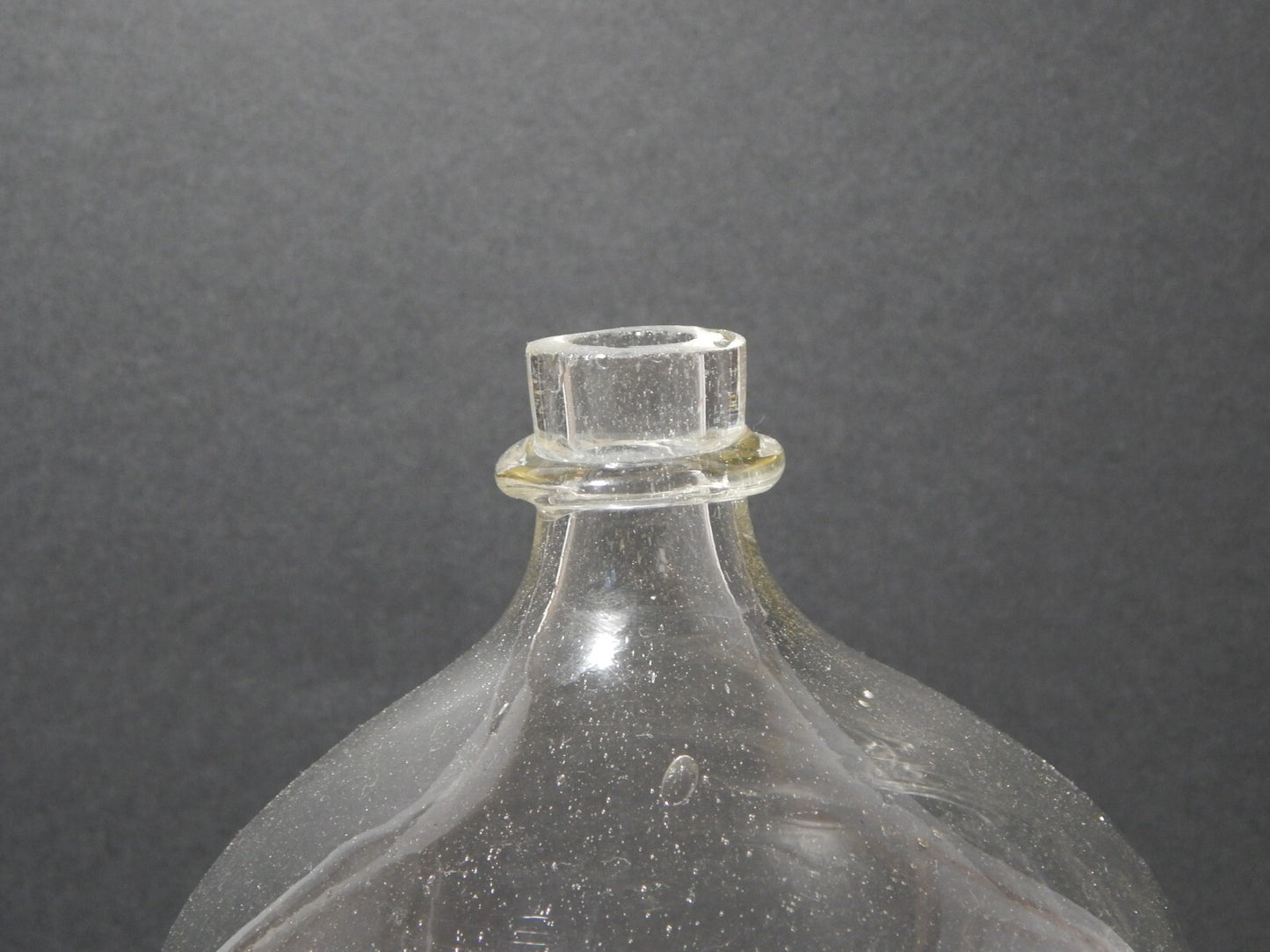 ANTICA MOSCAIOLA TRAPPOLA PER MOSCHE VETRO SOFFIATO ALTARE SAVONA XIX SECOLO