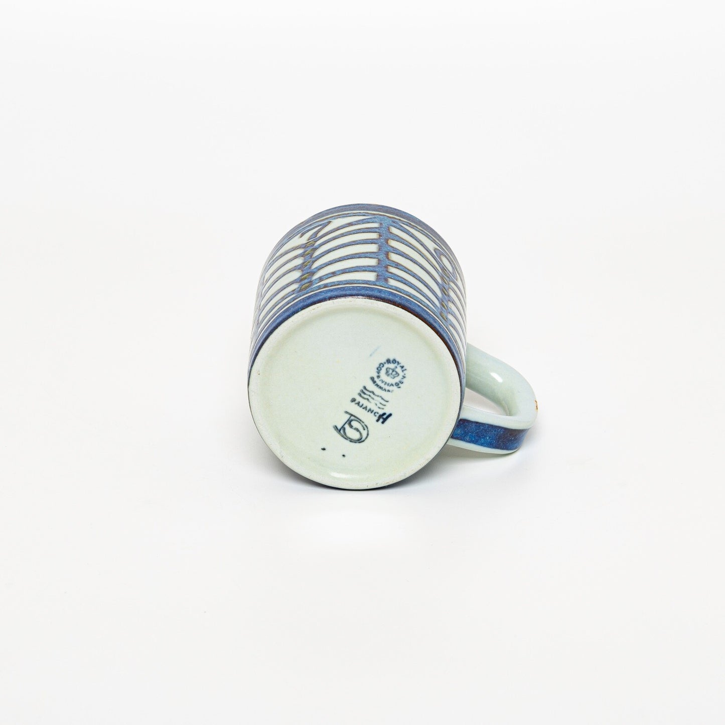 ROYAL COPENHAGEN TAZZA ANNUALE 1970 PICCOLA CERAMICA CM 8 ML 200