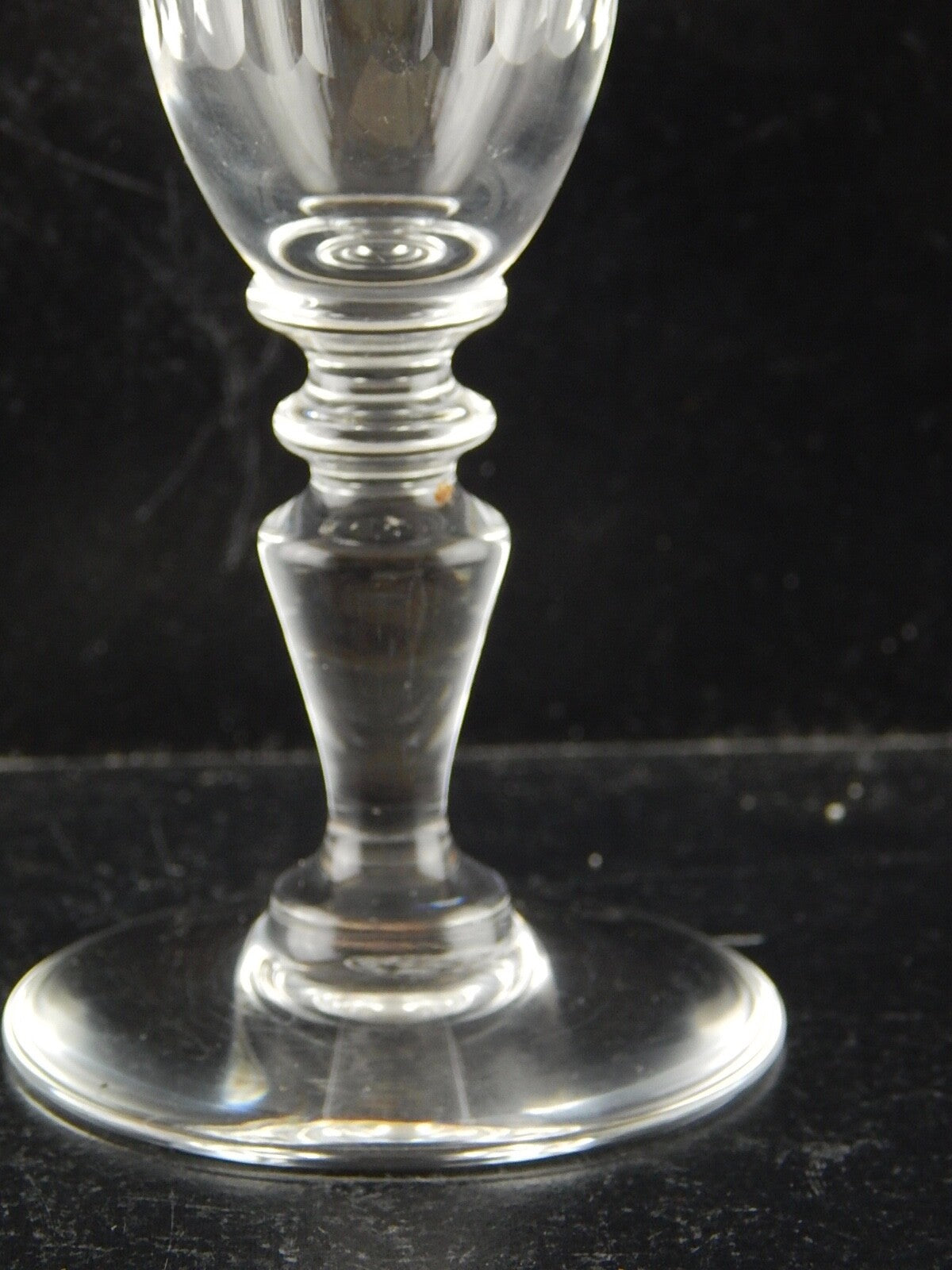 ANTICO CRISTALLERIA MARCHIO BACCARAT FLUTE CRISTALLO CHAMPAGNE RINASCIMENTO