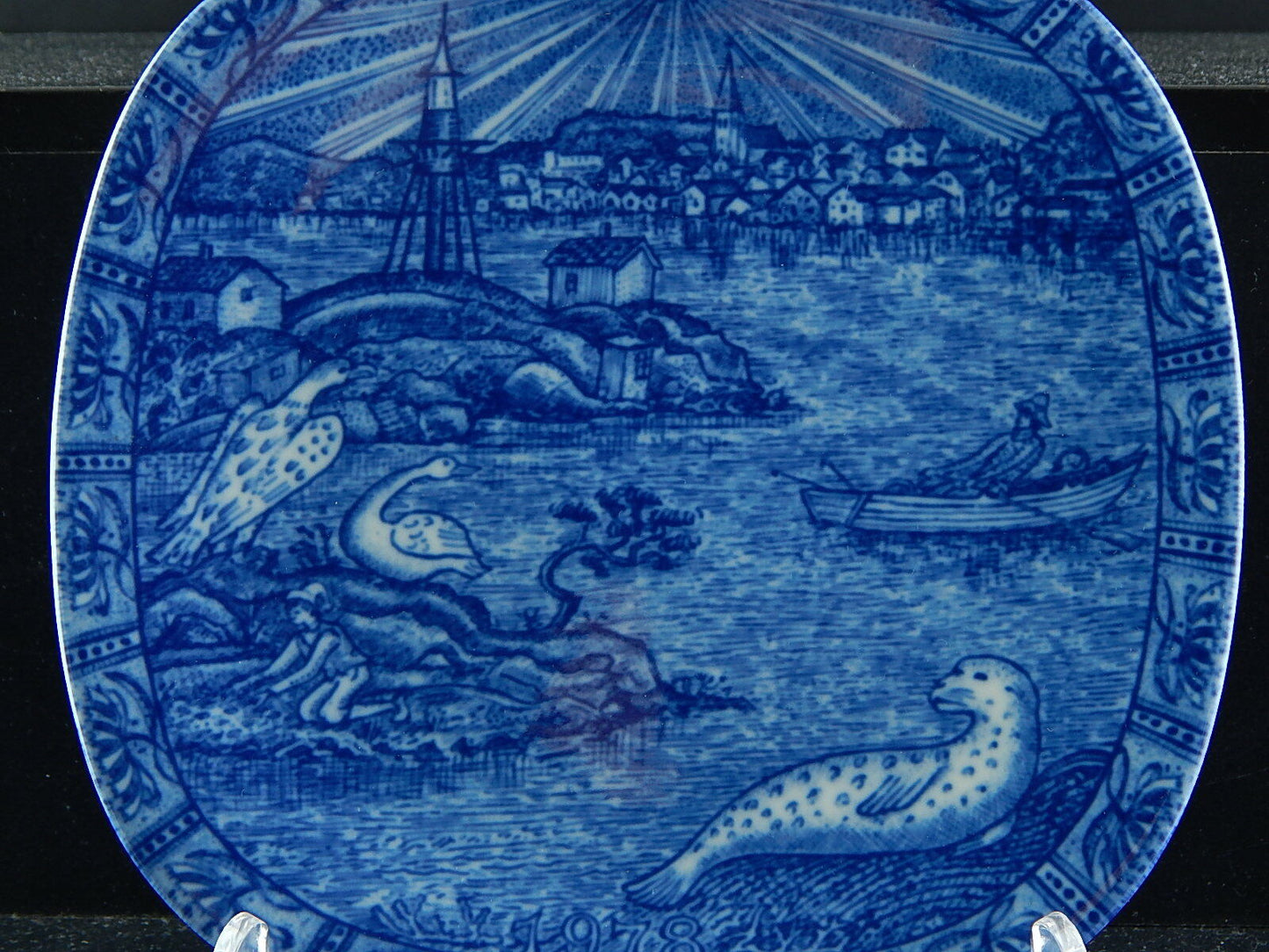 RORSTRAND PIATTO PORCELLANA NATALE 1978 PORCELAIN CHRISTMAS PLATE COLLEZIONE NEW