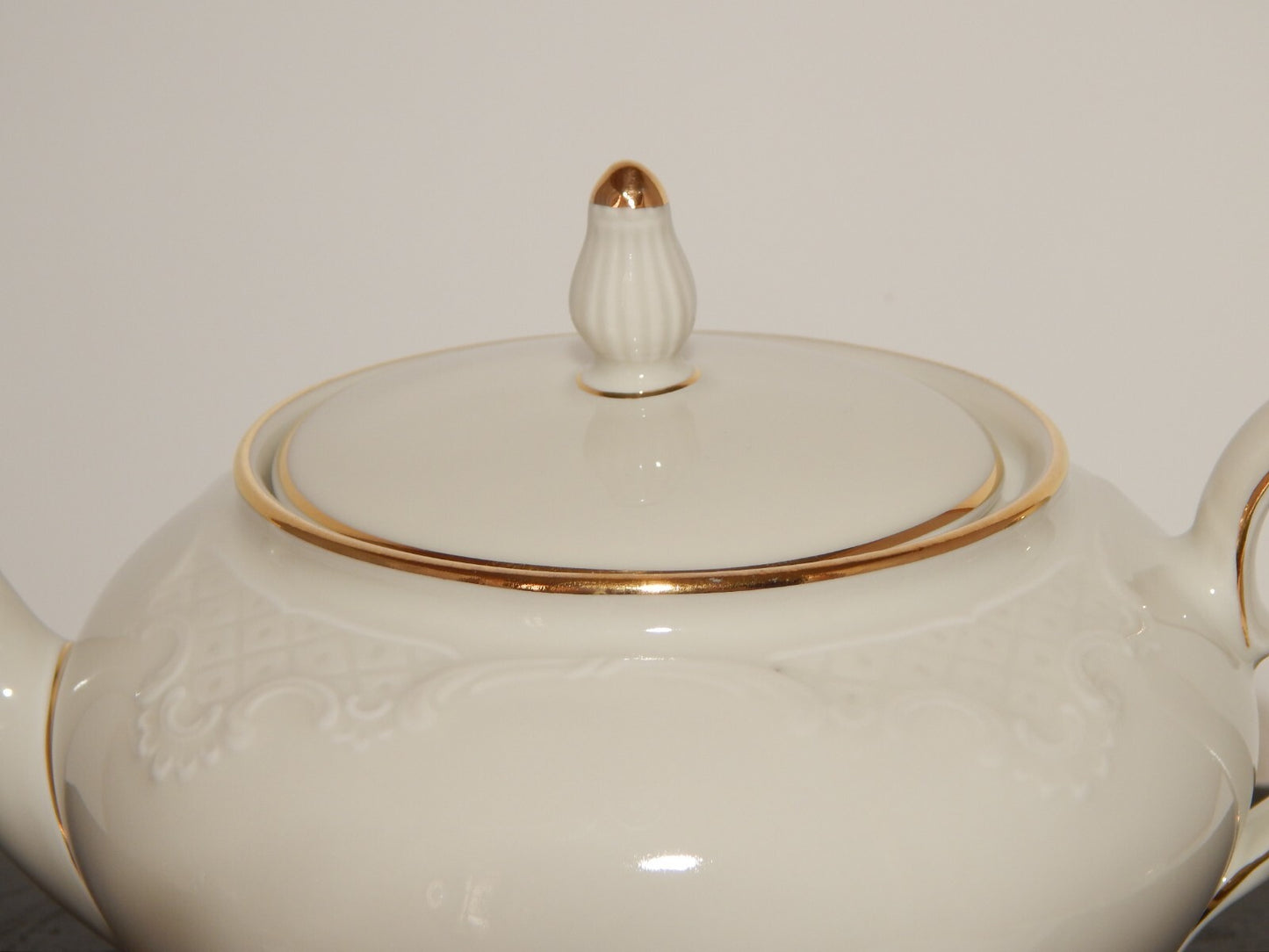 ANTICO SERVIZIO DA TE' PORCELLANA RIFINITO ORO WINTERLING BAVARIA STILE IMPERO