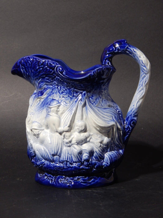 BURLEIGH STAFFORDSHIRE ORIGINALE CARAFFA BROCCA CERAMICA INGLESE IRONSTONE