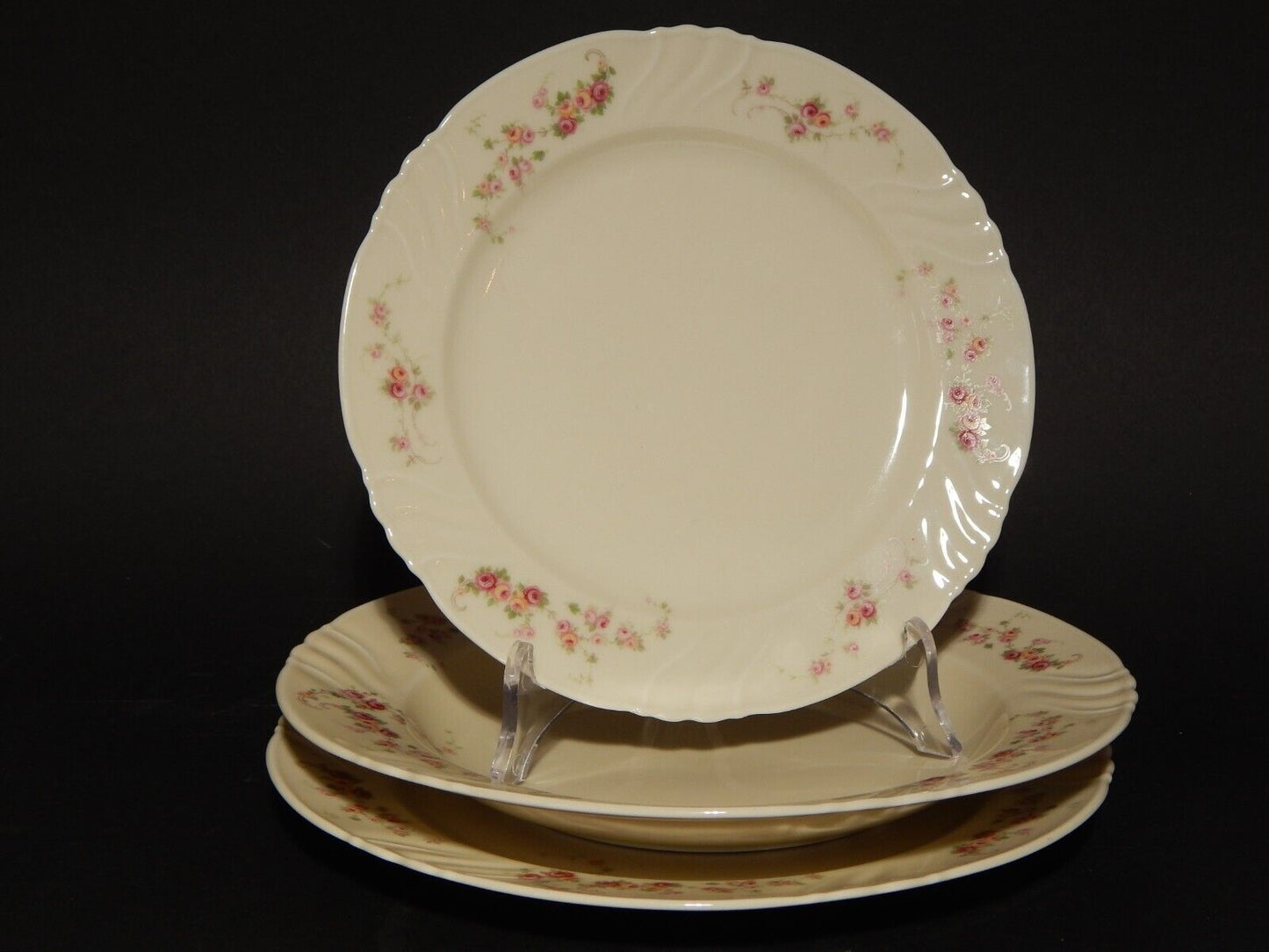ANTICO SERVIZIO 12 PIATTI PREZIOSA PORCELLANA ROSENTHAL THOMAS IVORY BAVARIA