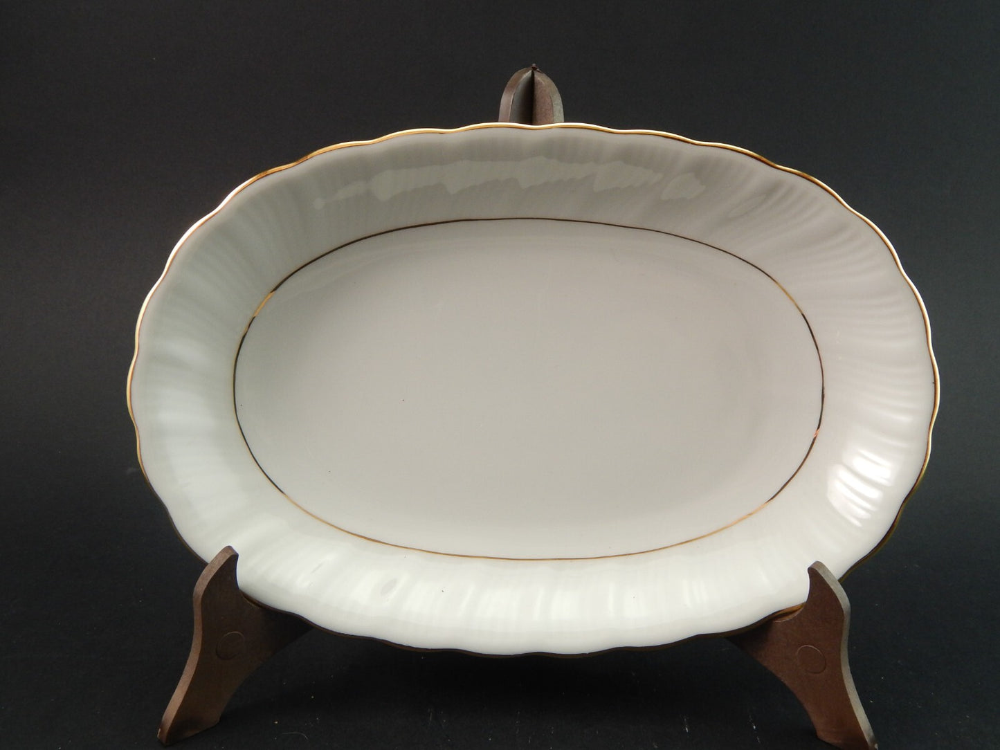 WINTERLING BAVARIA PORCELLANA BIANCA ORO ANNI 70 SERVIZIO PIATTI TAVOLA 41 PEZZI