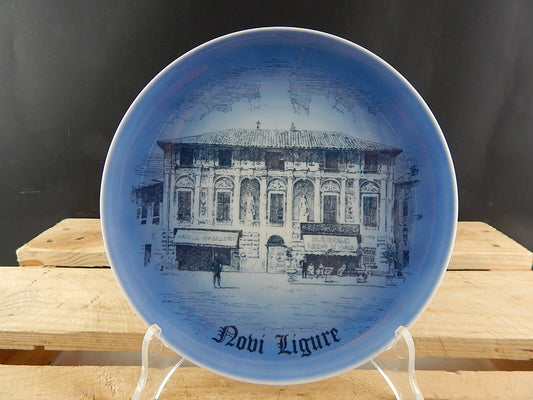 ROYAL COPENHAGEN BING&GRONDAHL PIATTO PORCELLANA NOVI LIGURE LEON D'ORO FINE 800