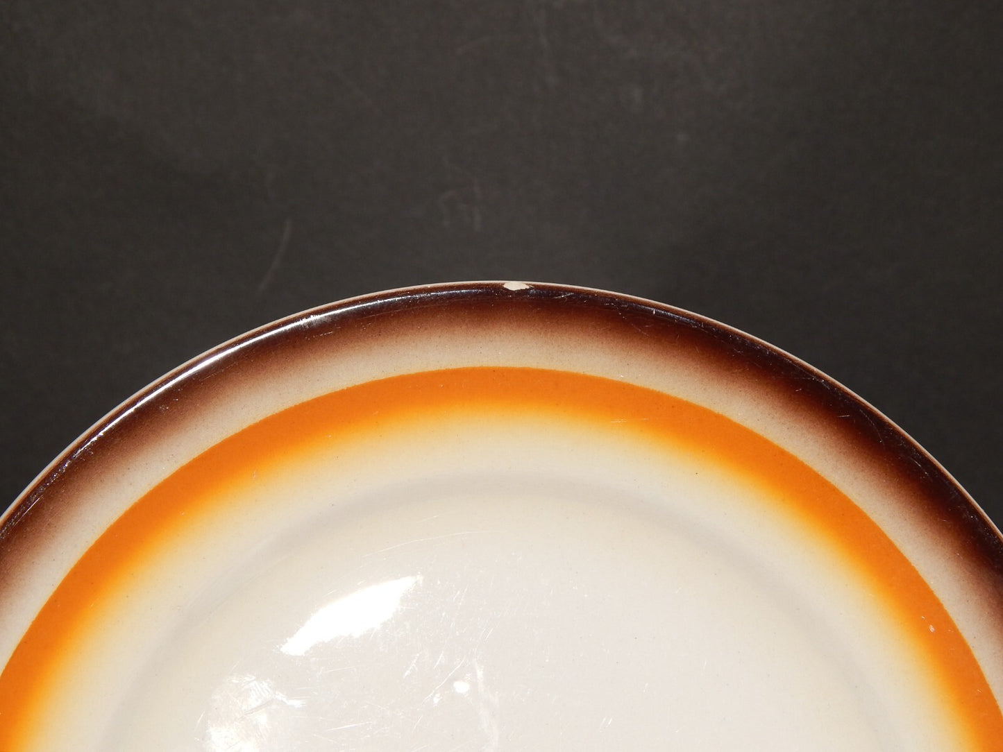 ART DECO FUTURISTA SET 4 PIATTI DESSERT CERAMICA GALVANI PORDENONE SIMONETTO