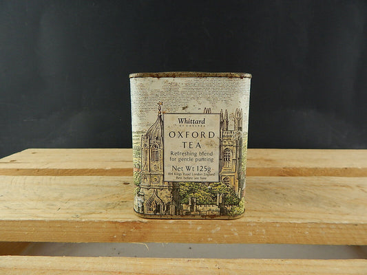 COLLEZIONE VINTAGE ORIGINALE SCATOLA DI LATTA TE' WHITTARD PUBBLICITARIA