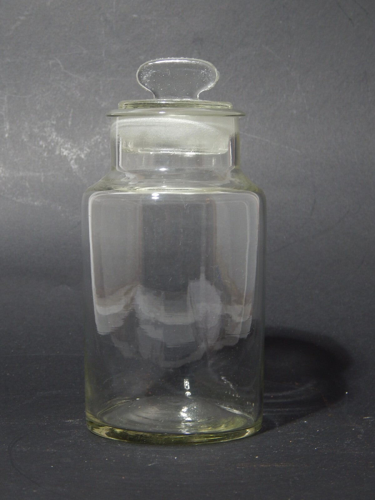 ANTICO VASO ALBARELLO VETRO SOFFIATO ALTARE FARMACIA DROGHERIA A432
