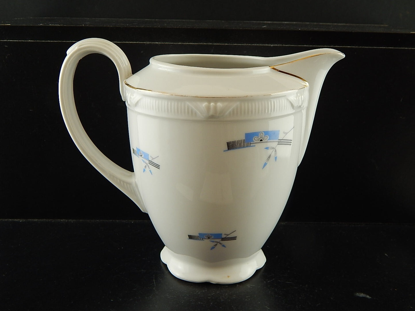 PREZIOSO ANTICO ART DECO SERVIZIO TE' PORCELLANA ZEH SCHERZER BAVARIA