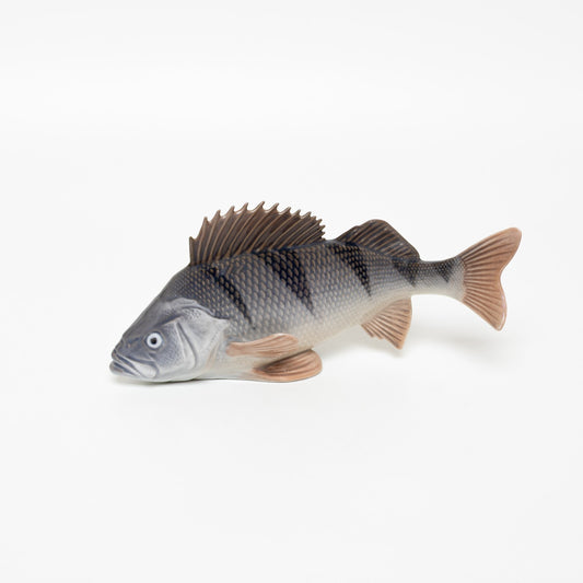 STATUINA PORCELLANA ROYAL COPENHAGEN BING&GRONDAHL "Pesce Persico" DIFETTO 9x19