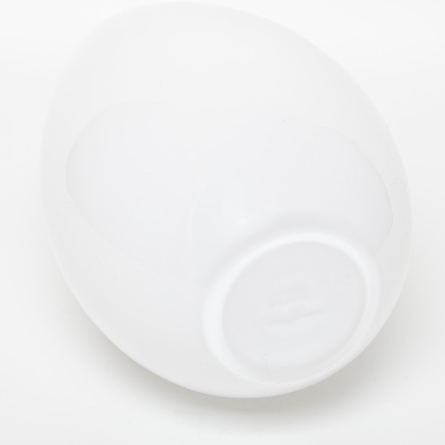 VASO VETRO SOFFIATO OPALINO BIANCO HOLMEGARD COCOON PETER SVARRER CM 21