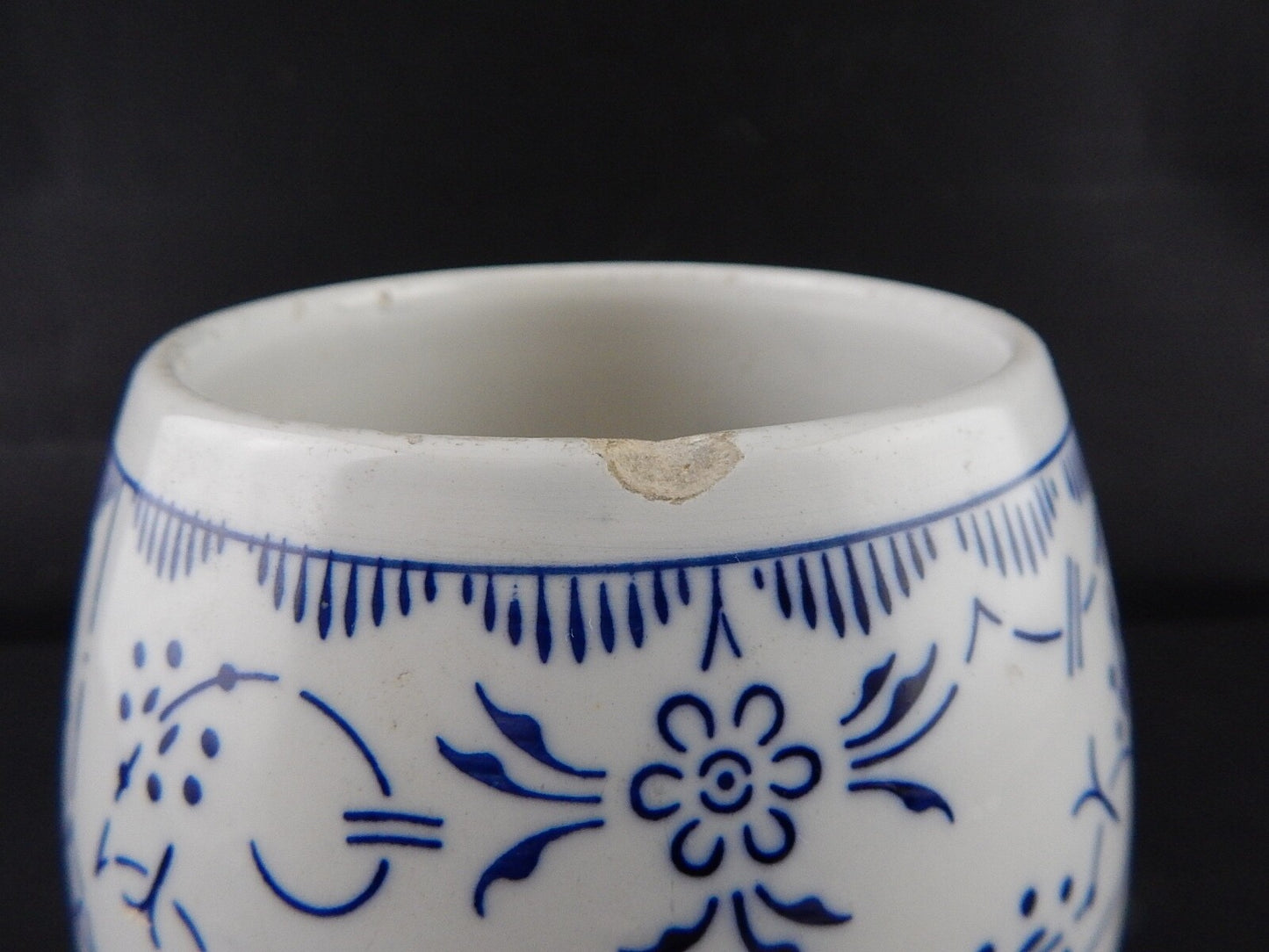 ANTICO RARO ART DECO BARATTOLO PORCELLANA THEODOR PAETSCH FRANCOFORTE