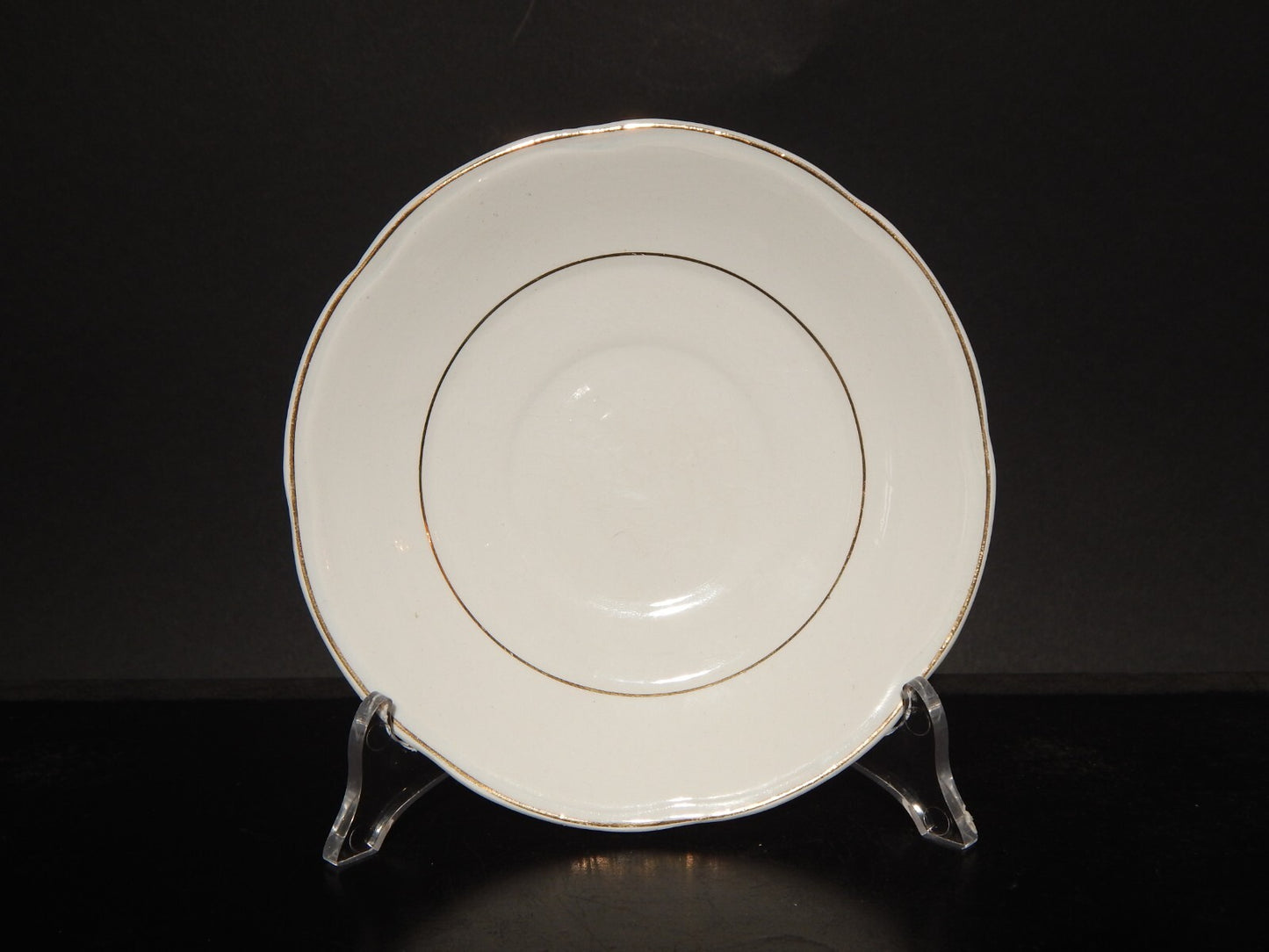 ANTICO ART DECO TAZZA DA TE' CERAMICA PROFILI ORO REVELLI LAVENO