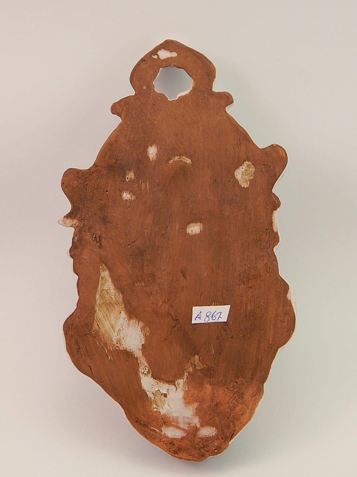 ARTE SACRA ANTICA RARA PREZIOSA ACQUASANTIERA CERAMICA MAIOLICA ALBISOLA