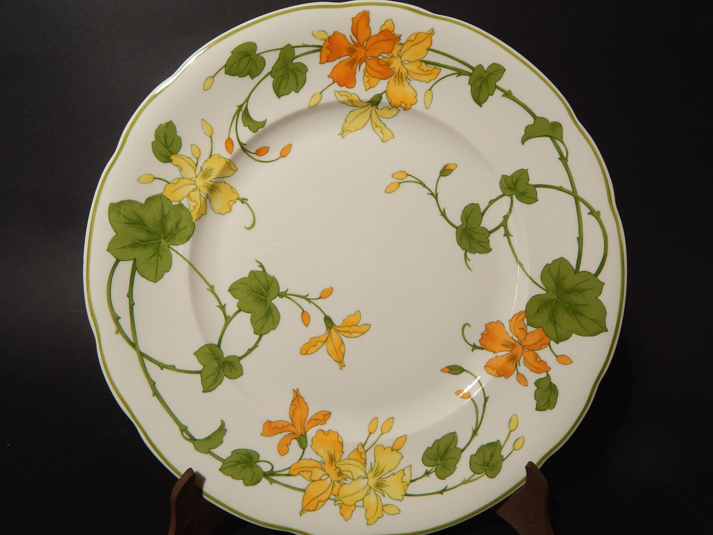 VILLEROY&BOCH PORCELLANA COLLEZIONE GERANIUM PIATTO PIANO CM 26