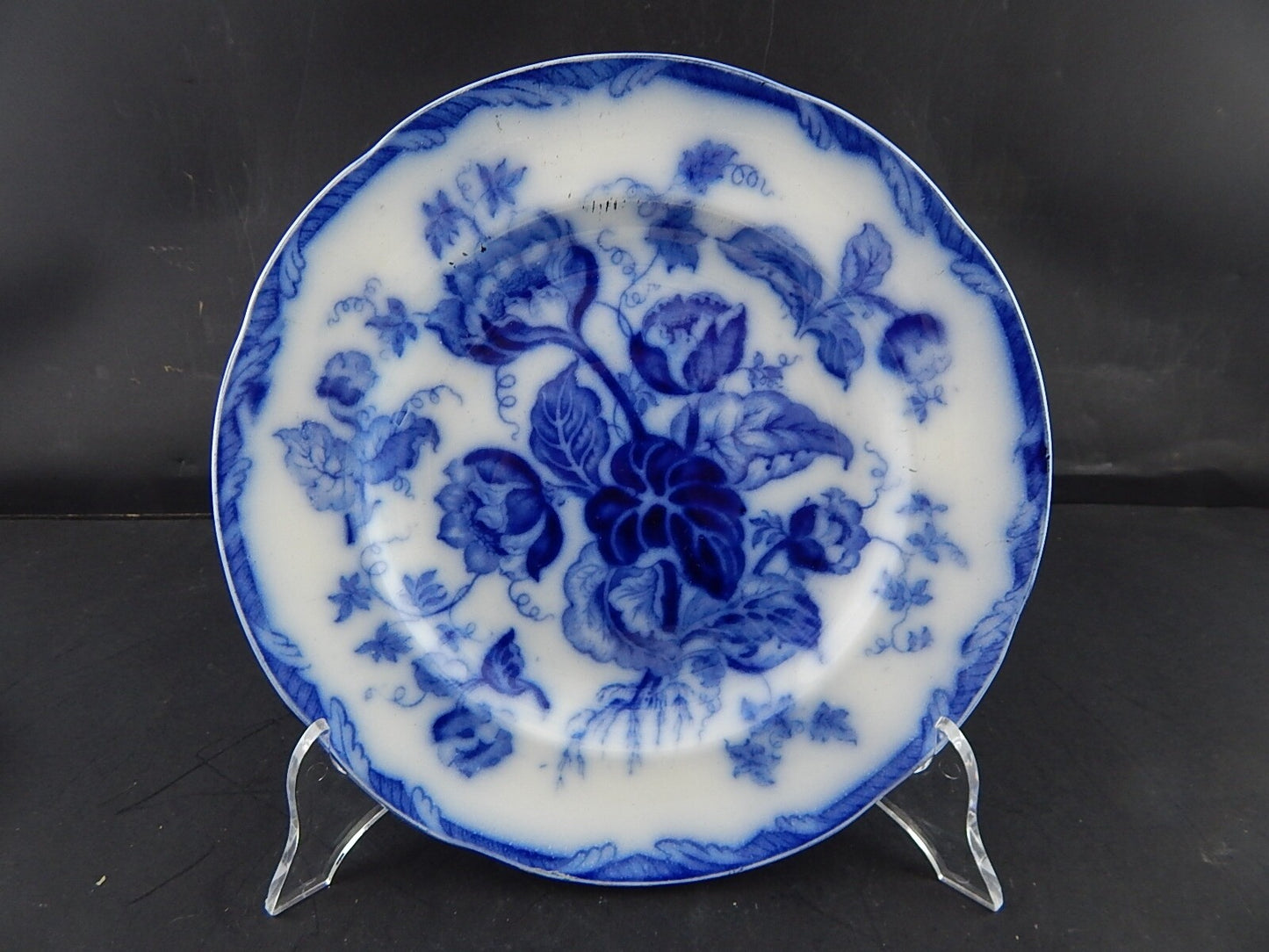 ANTICO RARO PIATTO PORCELLANA WEDGWOOD WATER NYMPH DIPINTO MANO FINE '800 #9394