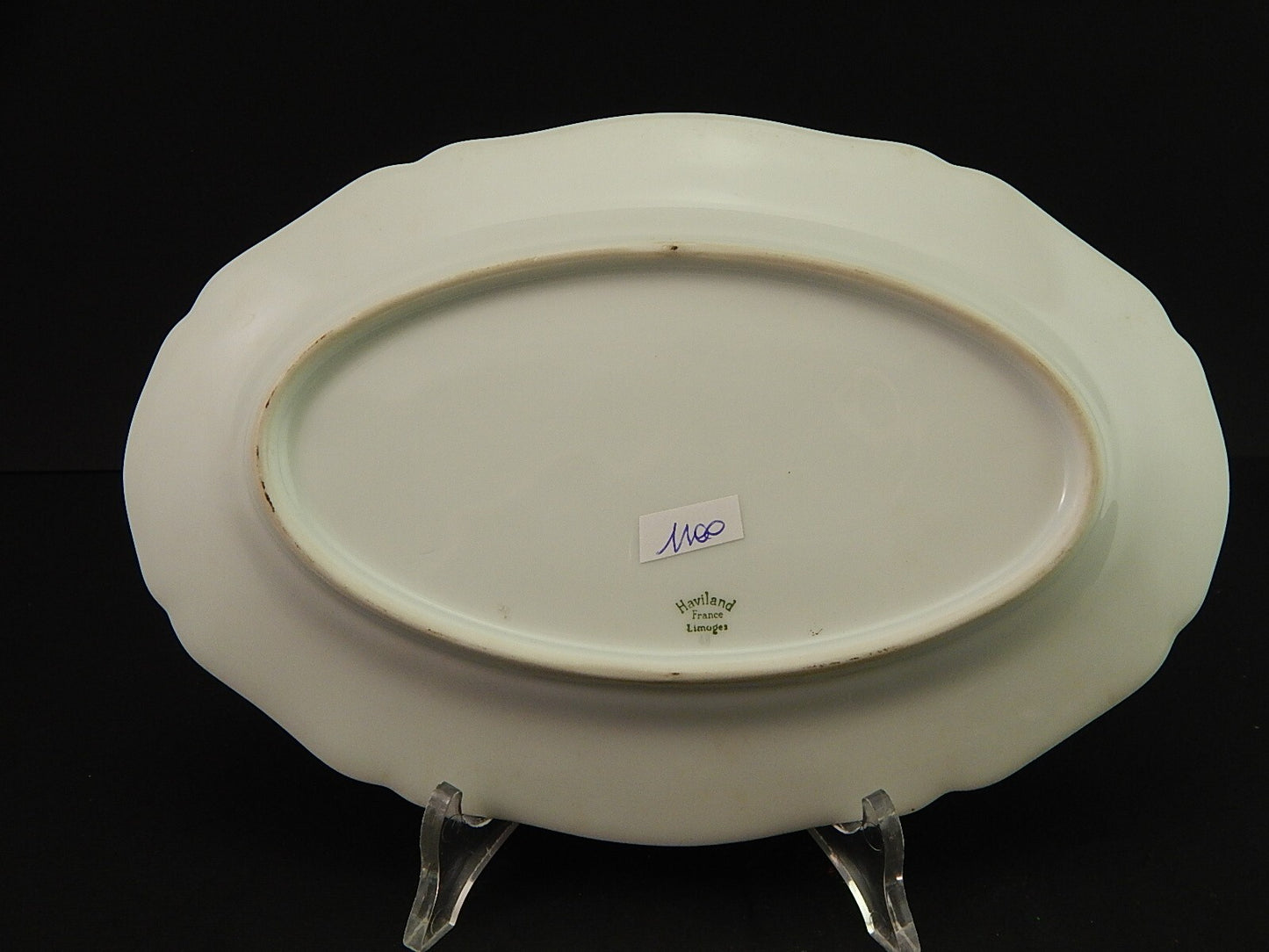 VINTAGE ELEGANTE RAVIERA VASSOIO PORCELLANA LIMOGES HAVILAND