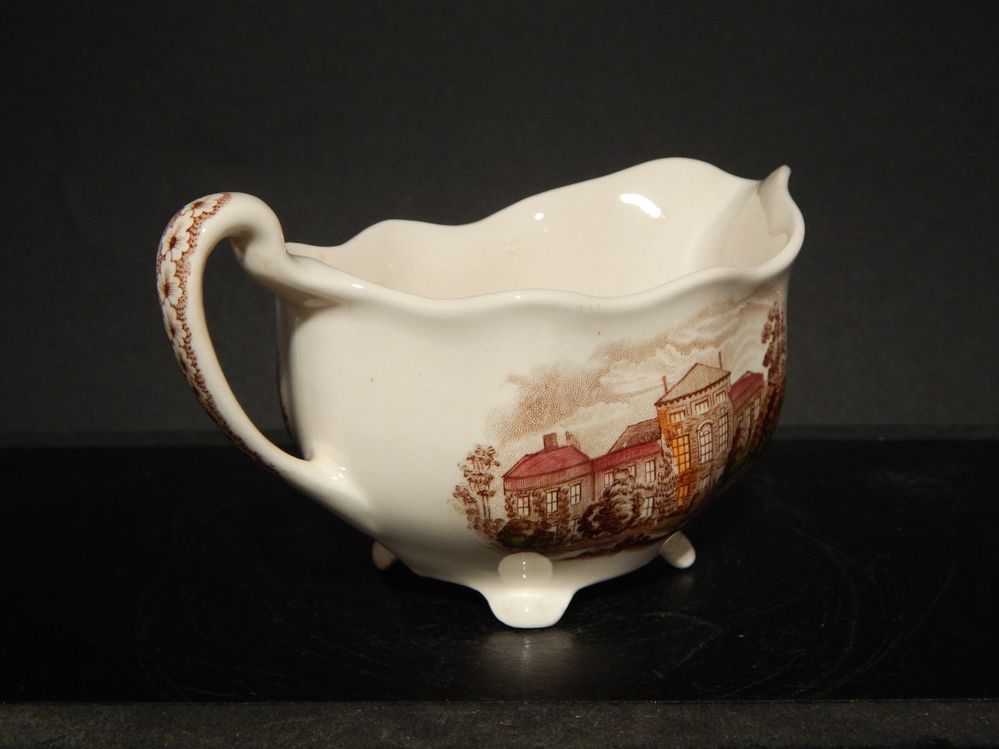 ANTICA LATTIERA PORCELLANA JOHNSON BROS ROYAL HOMES OF BRITAIN KENSINGTON PALACE