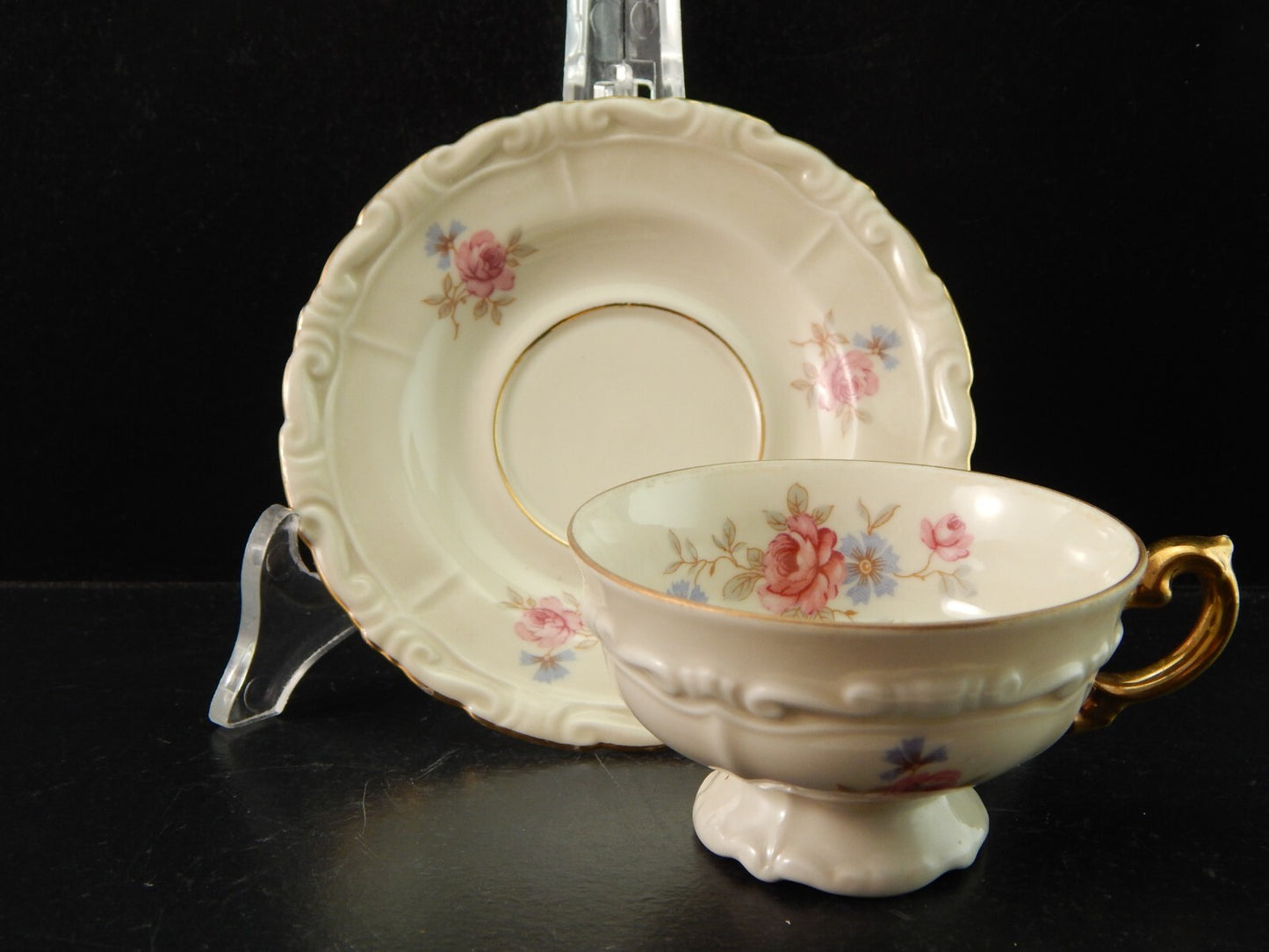 ROCAILLE TAZZINA CAFFE' PORCELLANA VOHENSTRAUSS BAVARIA JOHANN SELTMANN