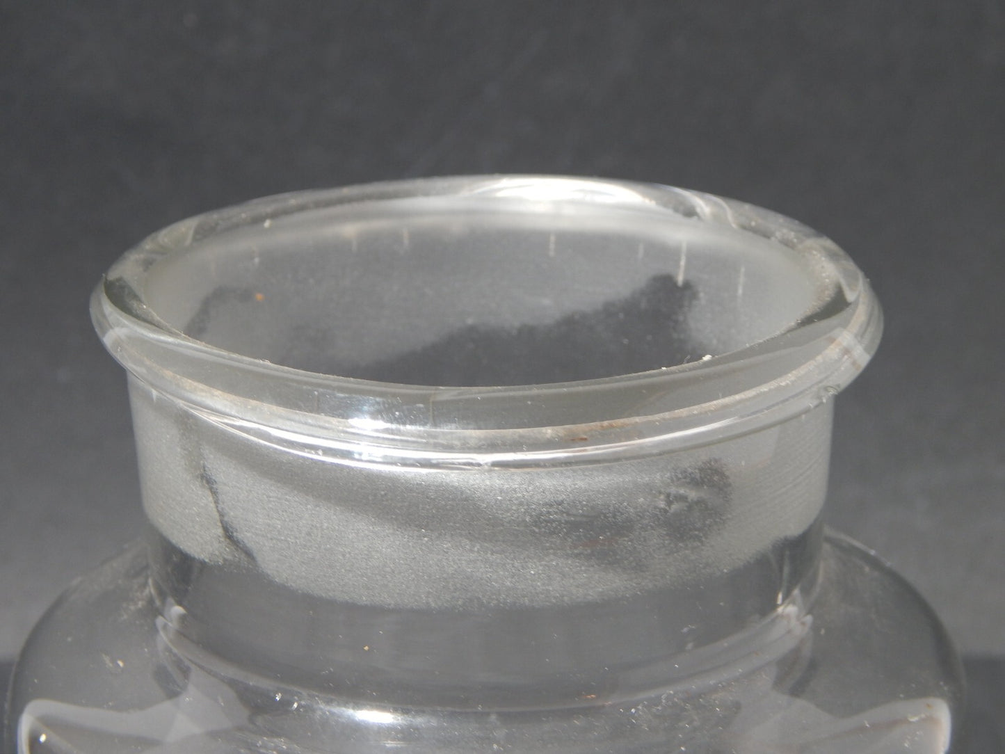 ANTICO VASO ALBARELLO VETRO SOFFIATO ALTARE (SV) FARMACIA DROGHERIA 1578