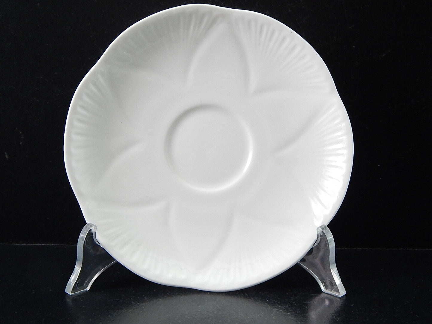 ANTICA PORCELLANA BIANCA TAZZA TE' FINE BONE CHINA SHELLEY MADE IN ENGLAND